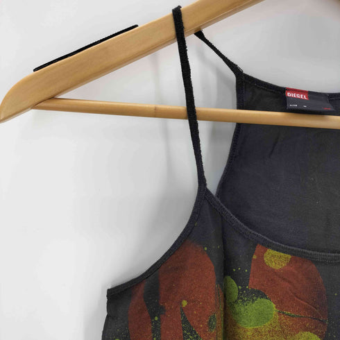 ディーゼル DIESEL グラフィックプリントタンクトップ レディース import:M