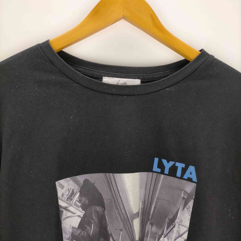 LYTA ビッグシルエット ロゴ入りプリントロンT レディース FREE
