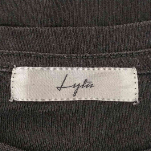 LYTA ビッグシルエット ロゴ入りプリントロンT レディース FREE
