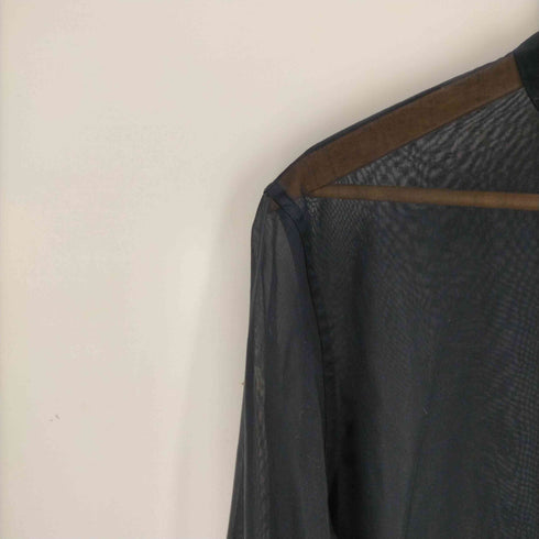 ビューティーアンドユースユナイテッドアローズ BEAUTY & YOUTH UNITED ARROWS BY コットンオーガンジーバンドカラーシャツ レディース