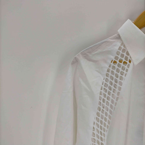 エムエスジーエム MSGM MESH MIX LONG BLOUSE レディース 36