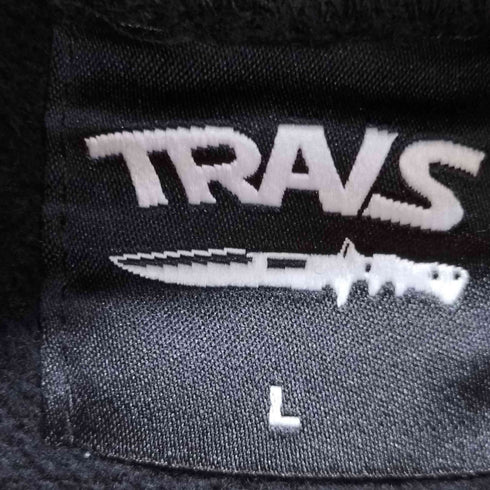 TRAVS 両面プリント プルオーバーパーカー メンズ JPN:L