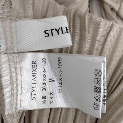 スタイルミキサー STYLEMIXER プリーツオールインワン レディース M