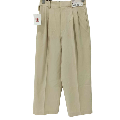 ユニクロ UNIQLO タックワイドパンツ レディース JPN:M