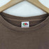 フルーツオブザルーム FRUIT OF THE LOOM HEAVY COTTON プリント クルーネック半袖Tシャツ メンズ JPN:XL