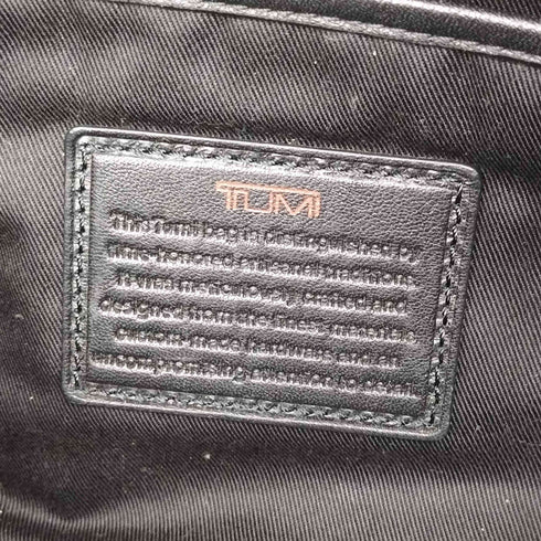 トゥミ TUMI ロゴエンボス メッセンジャー ショルダーバッグ メンズ
