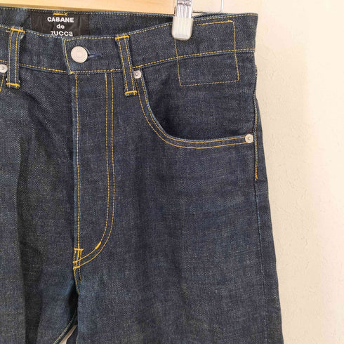 カバンドズッカ CABANE de ZUCCa 赤耳 デニムパンツ メンズ JPN:S
