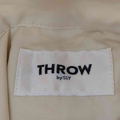 スロー バイスライ THROW by SLY THROW LAYERED NYLON COAT レディース FREE
