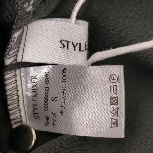 スタイルミキサー STYLEMIXER ディープVステッチフレアワンピース レディース FREE