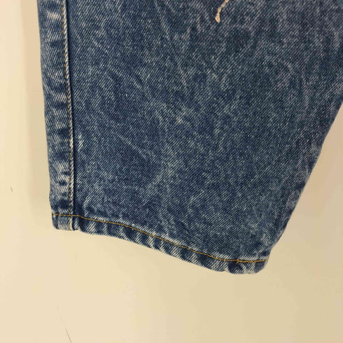 ブリーチ加工 デニム レディース