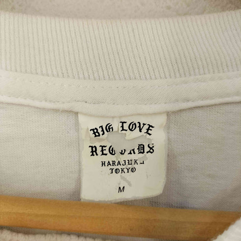 big love records 両面プリント メンズ JPN:M