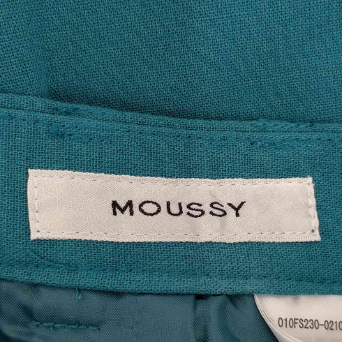 マウジー moussy NO TUCK WIDE SLACKS レディース 1