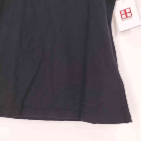 バーバリーブルーレーベル BURBERRY BLUE LABEL ロゴ刺繍 裏地ノバチェック Uネック Tシャツ レディース EUR:38