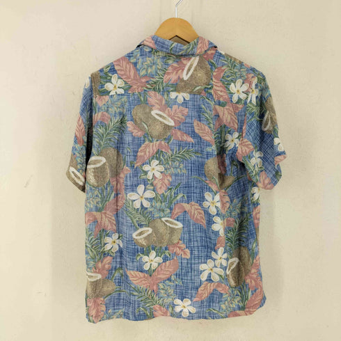 レインスプーナー Reyn Spooner ハワイ製 復刻 金タグ レーヨン100 アロハシャツ リバースプリント メンズ import:S