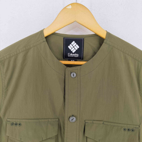 コロンビアブラックレーベル COLUMBIA BLACK LABEL カレッジフィヨルドショートスリーブシャツ メンズ import:M