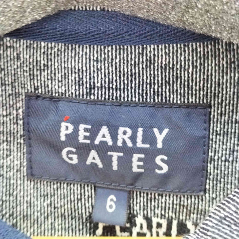 パーリーゲイツ PEARLY GATES S/S インレーロゴジャガードカットソー メンズ 6
