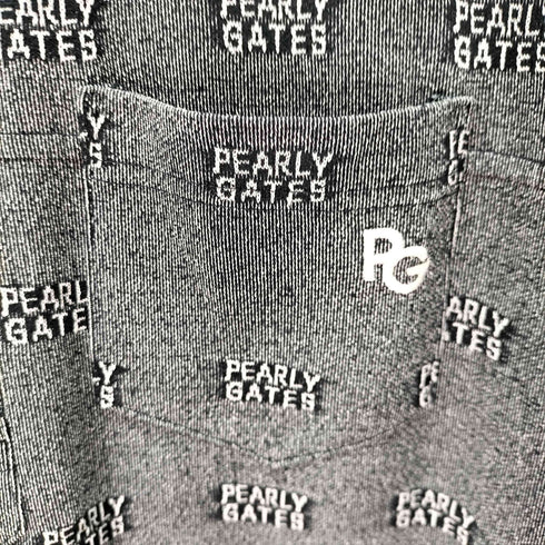 パーリーゲイツ PEARLY GATES S/S インレーロゴジャガードカットソー メンズ 6