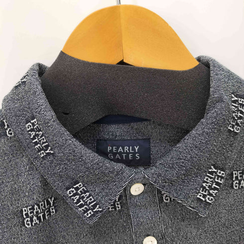 パーリーゲイツ PEARLY GATES S/S インレーロゴジャガードカットソー メンズ 6