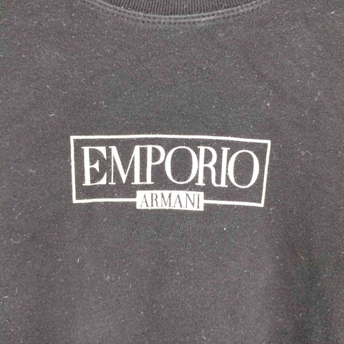 エンポリオアルマーニ EMPORIO ARMANI ロゴプリント クルーネック Tシャツ レディース import:S