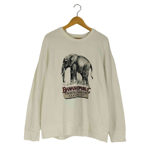 バナナリパブリック BANANA REPUBLIC ヘリテージ・サファリスウェットシャツ メンズ import:L