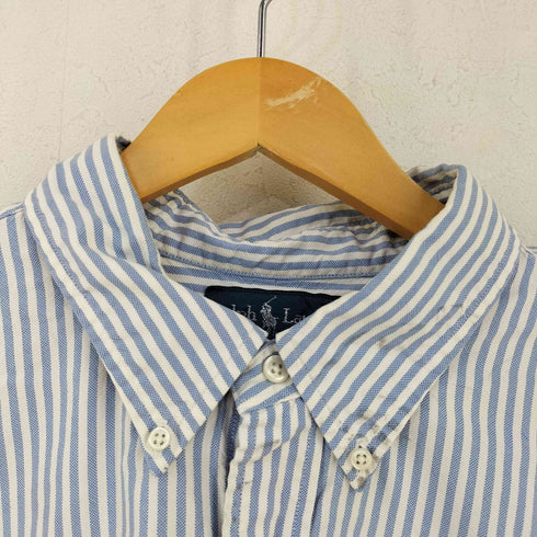 ポロラルフローレン POLO RALPH LAUREN 90S CUSTOM FIT ポニー刺繍 ストライプシャツ メンズ import:XXL