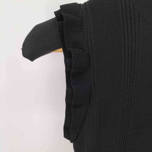 エイミーイストワール eimy istoire 24SS フリルリブニットワンピース レディース FREE