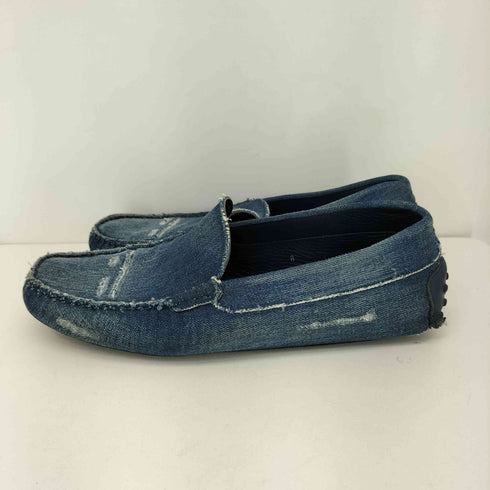 トッズ TOD’S PANTOFOLA NEW GOMMINI ダメージ加工ドライビングシューズ メンズ 8