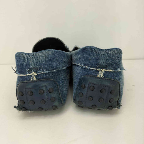 トッズ TOD’S PANTOFOLA NEW GOMMINI ダメージ加工ドライビングシューズ メンズ 8