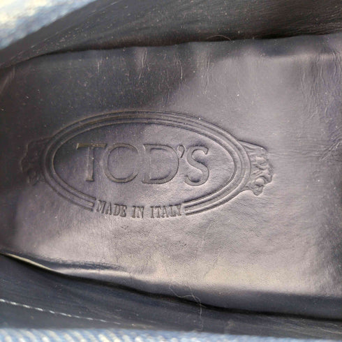 トッズ TOD’S PANTOFOLA NEW GOMMINI ダメージ加工ドライビングシューズ メンズ 8