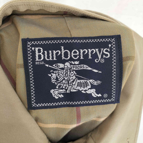 バーバリーズ BURBERRYS 裏地チェックステンカラーコート メンズ 165