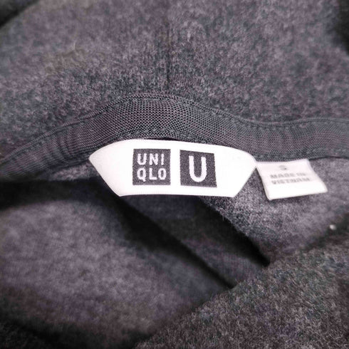 ユニクロユー UNIQLO U ブラッシュドジャージープルパーカ メンズ JPN:S