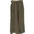 ザラ ZARA 100% LINEN PALAZZO PANTS レディース M