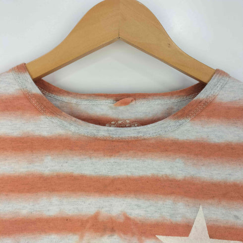 ゴーヘンプ GOHEMP スタープリント タイダイ Tシャツ レディース import:S