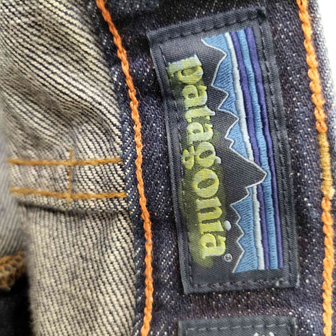 パタゴニア patagonia 15AW IRON CLAD 濃紺 ジップフライ ストレート デニム パンツ メンズ 30 x 30