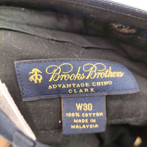 ブルックスブラザーズ BROOKS BROTHERS ADVANTAGE CHINO CLARK ノータック チノ パンツ メンズ W30