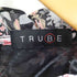 TRUBE シフォン総柄ウエストマークワンピース レディース