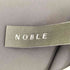 ノーブル Noble スムージーサテンビッグカラーブラウス レディース
