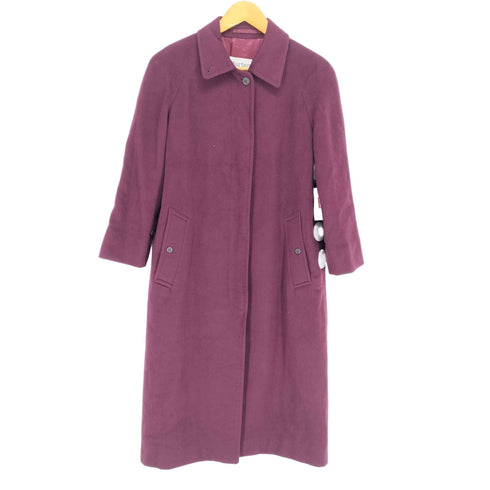 バーバリーズ BURBERRYS ピュアカシミヤステンカラーコート PURE CASHMERE レディース 155