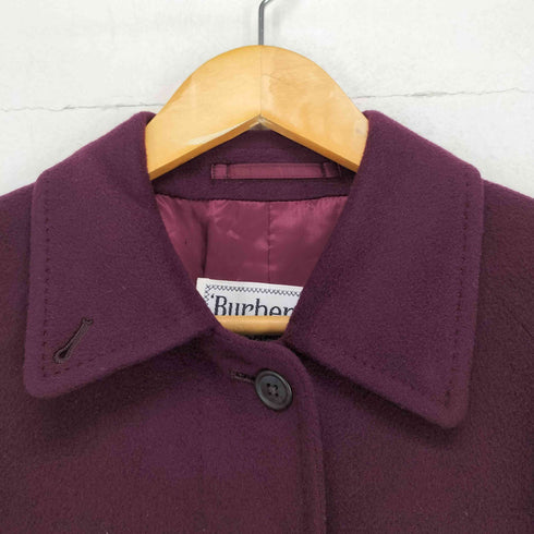 バーバリーズ BURBERRYS ピュアカシミヤステンカラーコート PURE CASHMERE レディース 155
