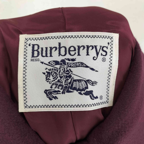バーバリーズ BURBERRYS ピュアカシミヤステンカラーコート PURE CASHMERE レディース 155