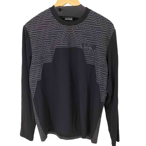エンポリオアルマーニイーエーセブン EMPORIO ARMANI EA7 23AW L/S ストレッチリフレクターTシャツ メンズ