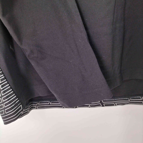 エンポリオアルマーニイーエーセブン EMPORIO ARMANI EA7 23AW L/S ストレッチリフレクターTシャツ メンズ