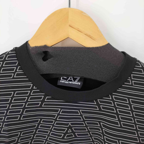 エンポリオアルマーニイーエーセブン EMPORIO ARMANI EA7 23AW L/S ストレッチリフレクターTシャツ メンズ