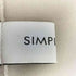 シンプリシテェ SIMPLICITE カットジョーゼットロングジレ レディース FREE