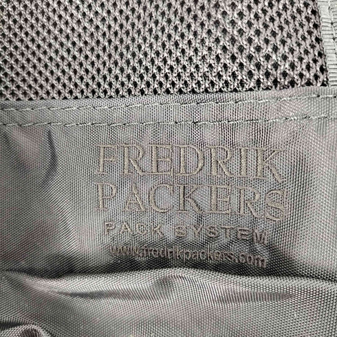 フレドリックパッカーズ FREDRIK PACKERS ロゴ刺繍 シアーバックパック メンズ ONE SIZE