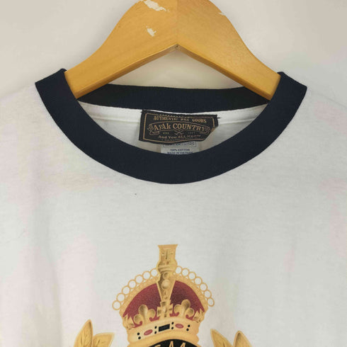 AyAk COUNTRY フロントプリント Tシャツ メンズ import:S