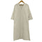 POSTELEGANT Vネック ロングシャツワンピース レディース JPN:36