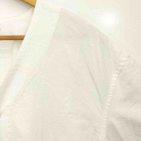 POSTELEGANT Vネック ロングシャツワンピース レディース JPN:36