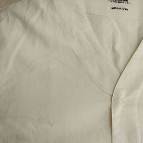 POSTELEGANT Vネック ロングシャツワンピース レディース JPN:36