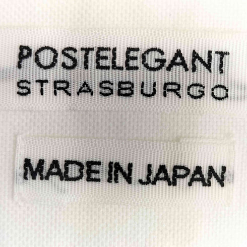 POSTELEGANT Vネック ロングシャツワンピース レディース JPN:36